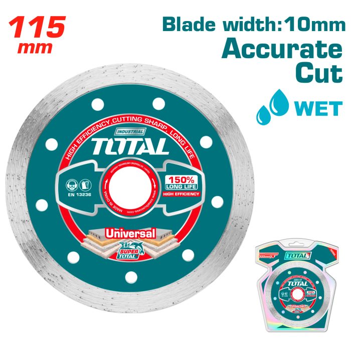 Trockendiamantscheibe 115×22,2mm, 10mm / INDUSTRIAL