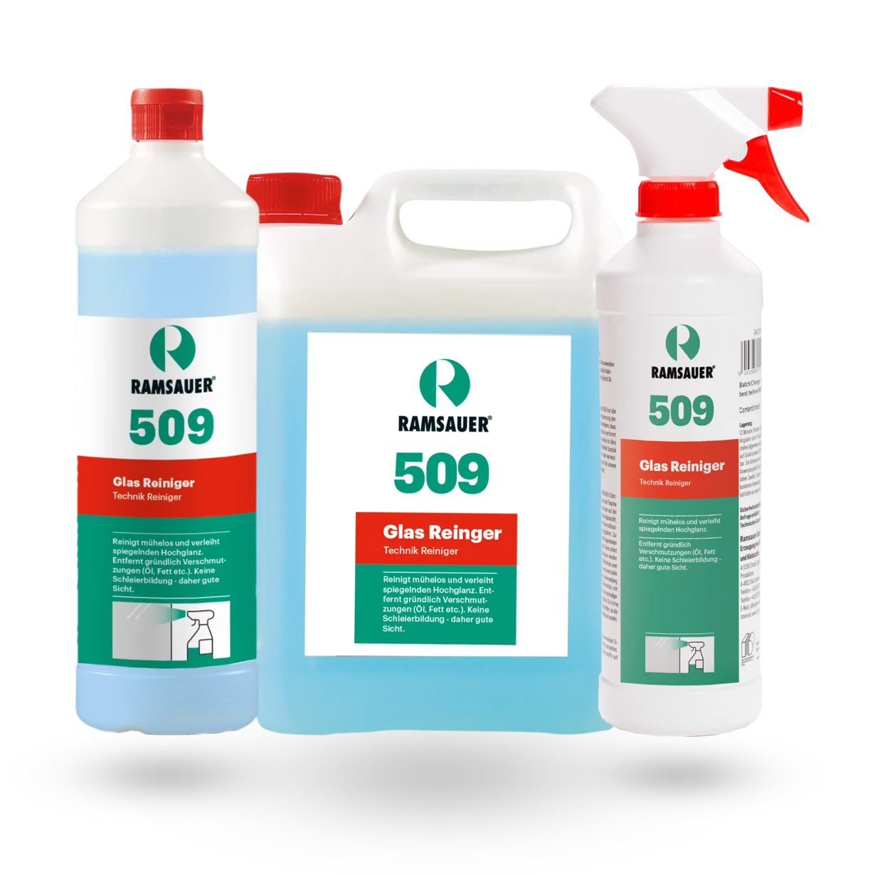 Ramsauer 509 Płyn do mycia szyb 1000 ml Ramsauer 509 Płyn do mycia szyb 1000 ml