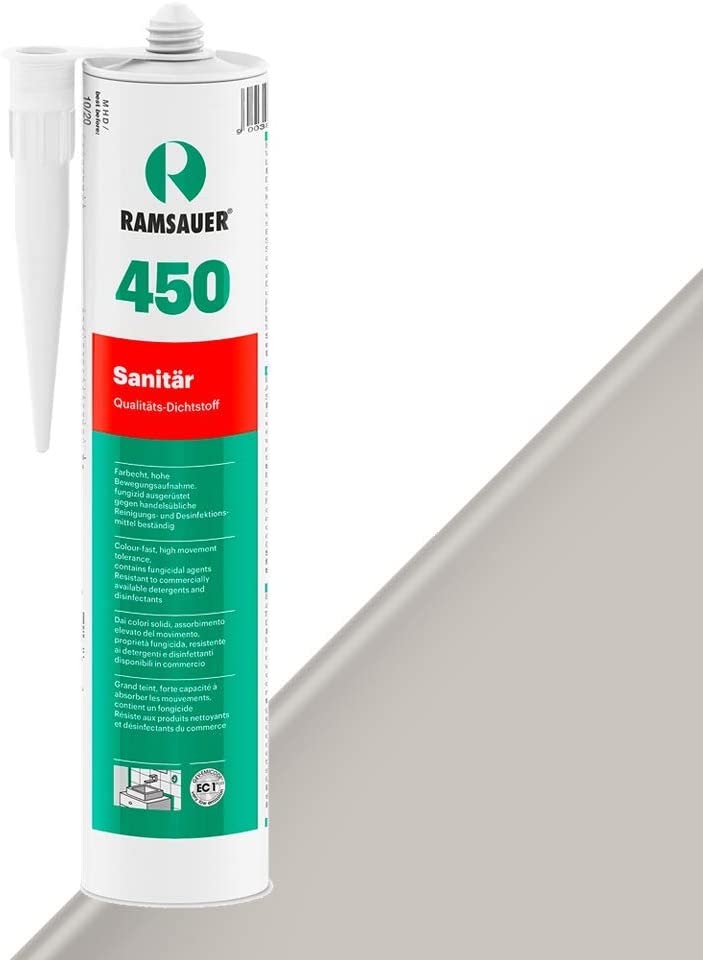 Ramsauer Sanitary 450, 310 ml, cementowo-szary Ramsauer Sanitary 450, 310 ml, cementowo-szary