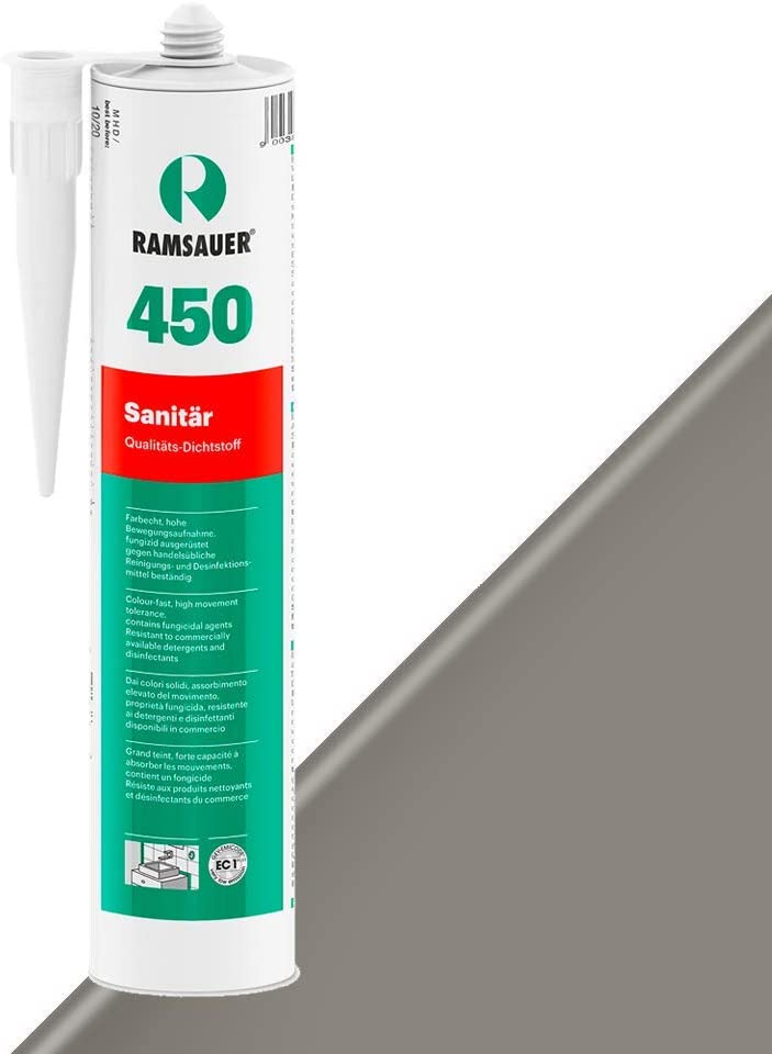 Ramsauer Sanitary 450, 310 ml, cementowo-szary Ramsauer Sanitary 450, 310 ml, cementowo-szary