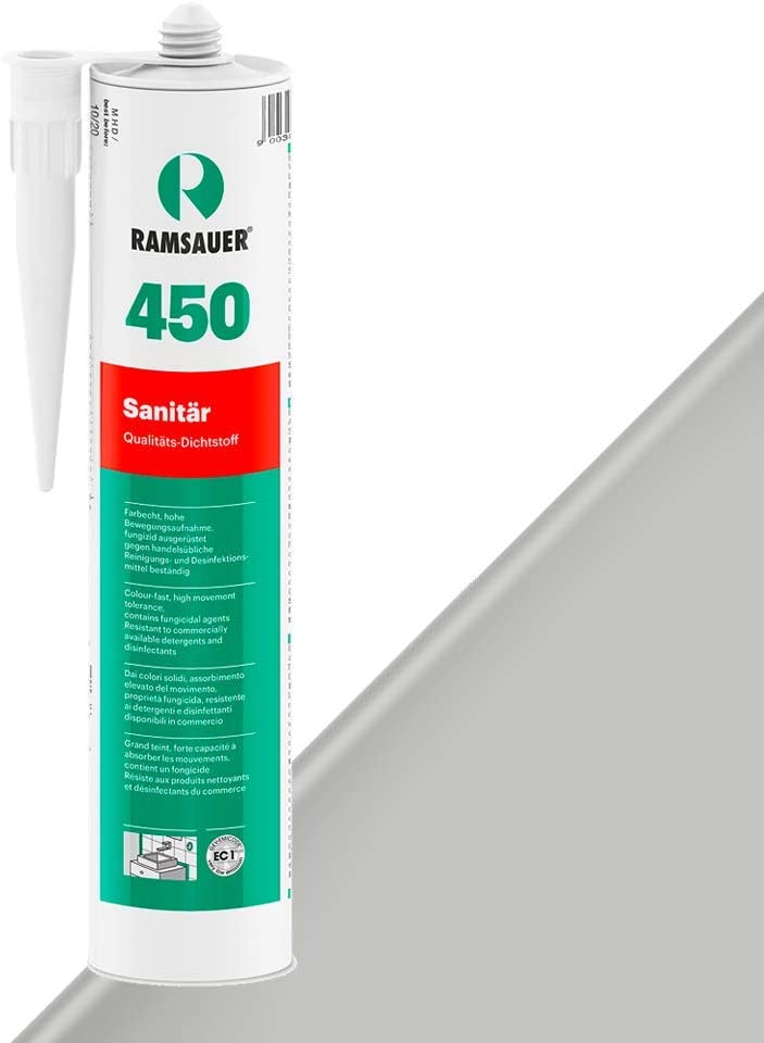 Ramsauer Sanitary 450, 310 ml, cementowo-szary Ramsauer Sanitary 450, 310 ml, cementowo-szary