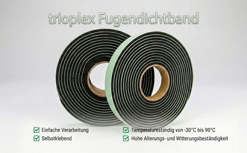 trioplex 88/8-15 mm, M, czarny, 6 m 