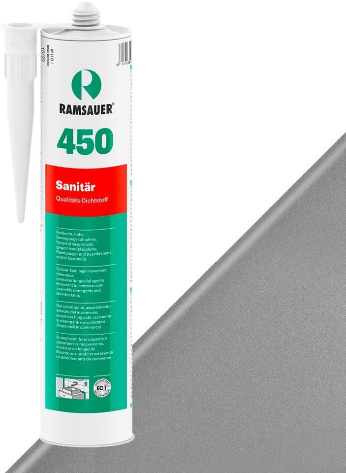 Ramsauer Sanitary 450, 310 ml, cementowo-szary Ramsauer Sanitary 450, 310 ml, cementowo-szary