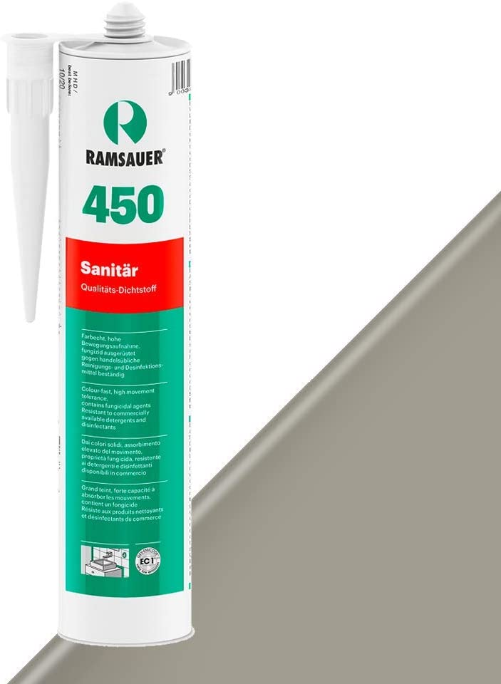Ramsauer Sanitary 450, 310 ml, cementowo-szary Ramsauer Sanitary 450, 310 ml, cementowo-szary