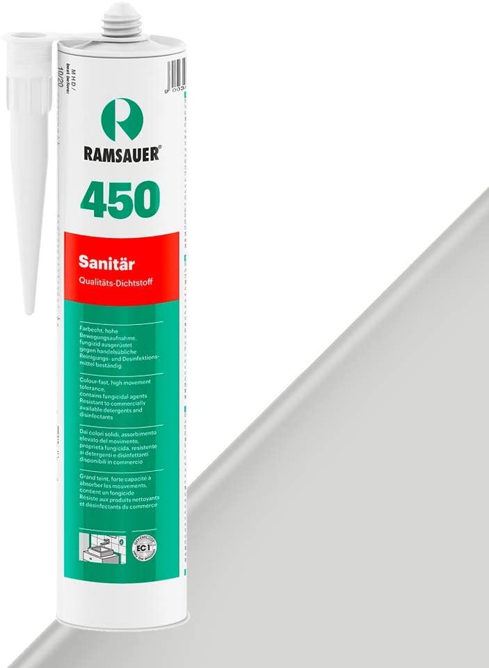 Ramsauer Sanitary 450, 310 ml, cementowo-szary Ramsauer Sanitary 450, 310 ml, cementowo-szary