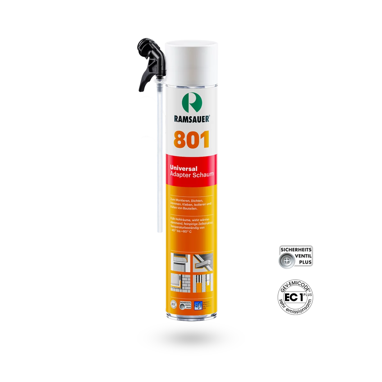 Ramsauer 801 Uniwersalna pianka adaptera Ramsauer 801 Uniwersalna pianka adaptera