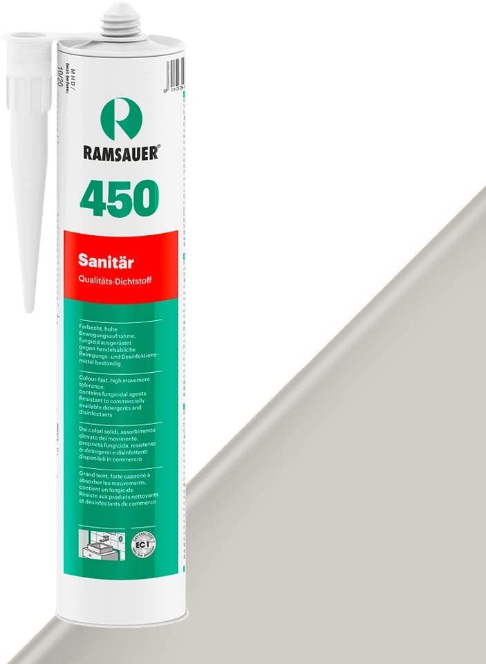 Ramsauer Sanitary 450, 310 ml, cementowo-szary Ramsauer Sanitary 450, 310 ml, cementowo-szary