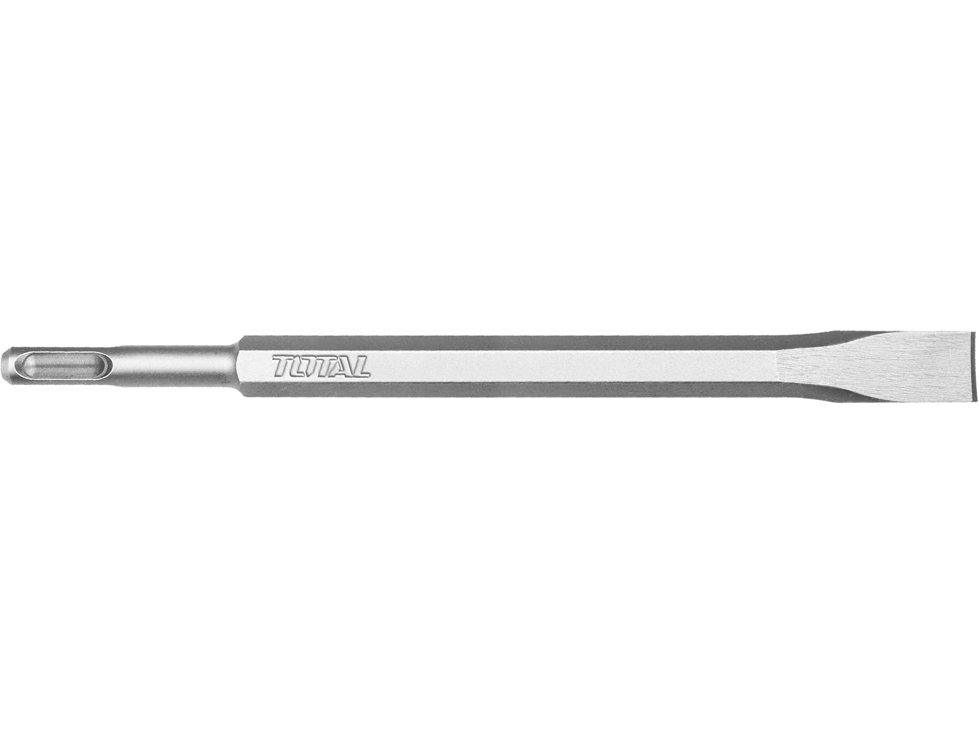 Total Dłuto płaskie SDS Plus, 14x250x20 mm Total Dłuto płaskie SDS Plus, 14x250x20 mm