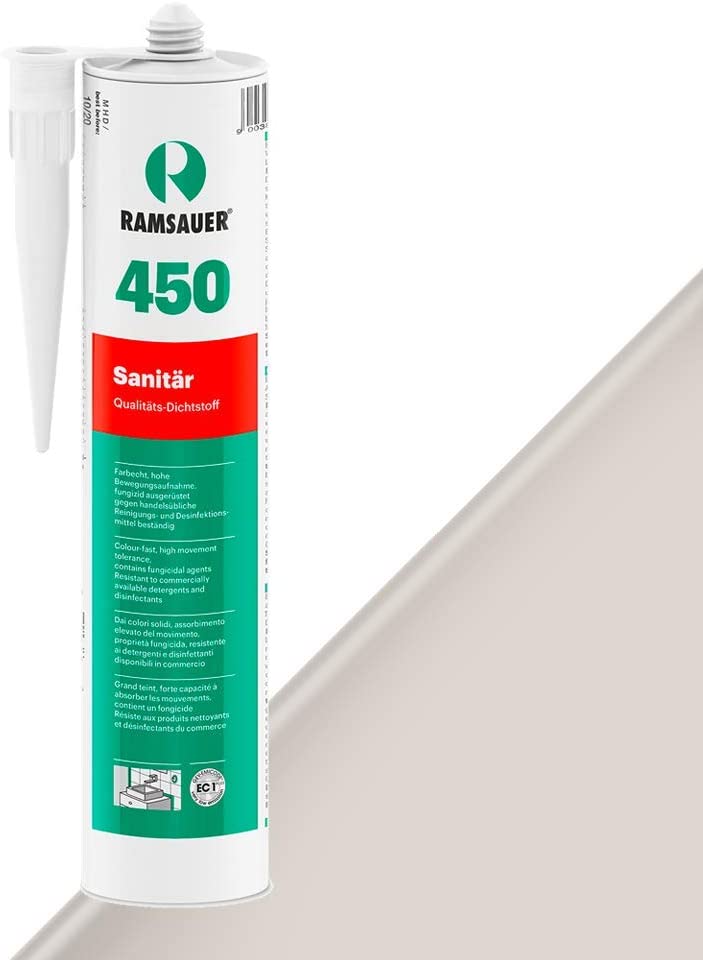 Ramsauer Sanitary 450, 310 ml, cementowo-szary Ramsauer Sanitary 450, 310 ml, cementowo-szary