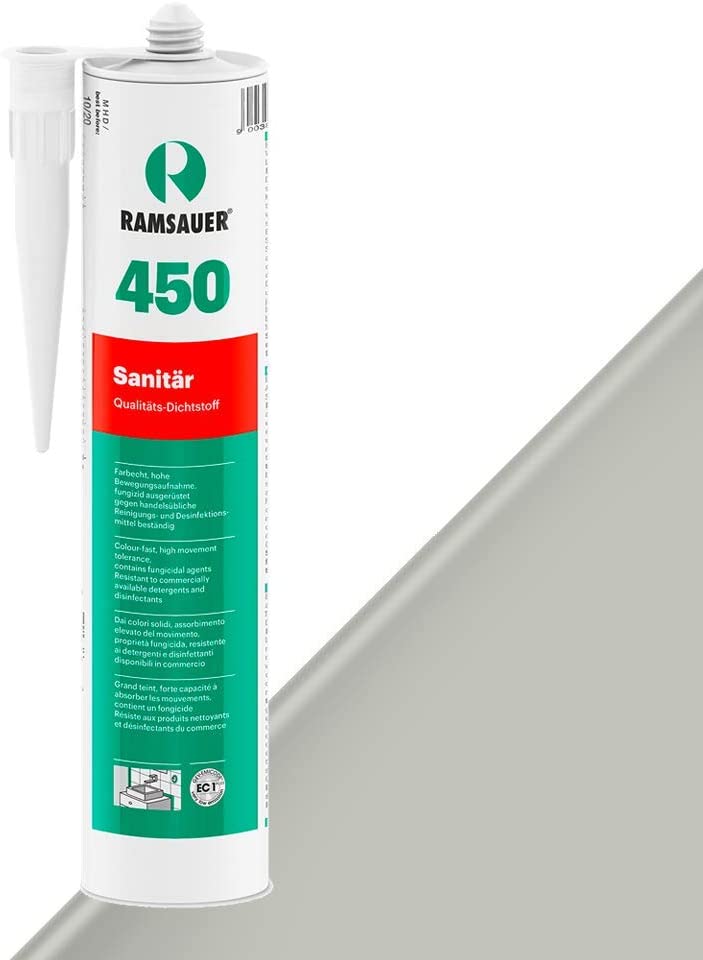 Ramsauer Sanitary 450, 310 ml, cementowo-szary Ramsauer Sanitary 450, 310 ml, cementowo-szary
