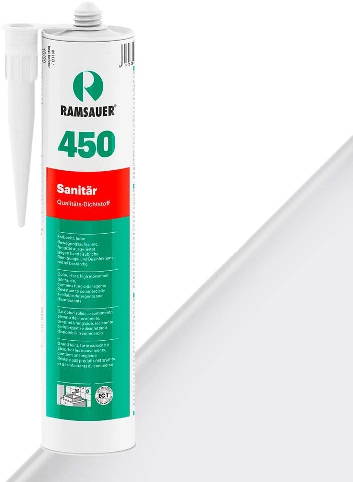 Ramsauer Sanitary 450, 310 ml, cementowo-szary Ramsauer Sanitary 450, 310 ml, cementowo-szary