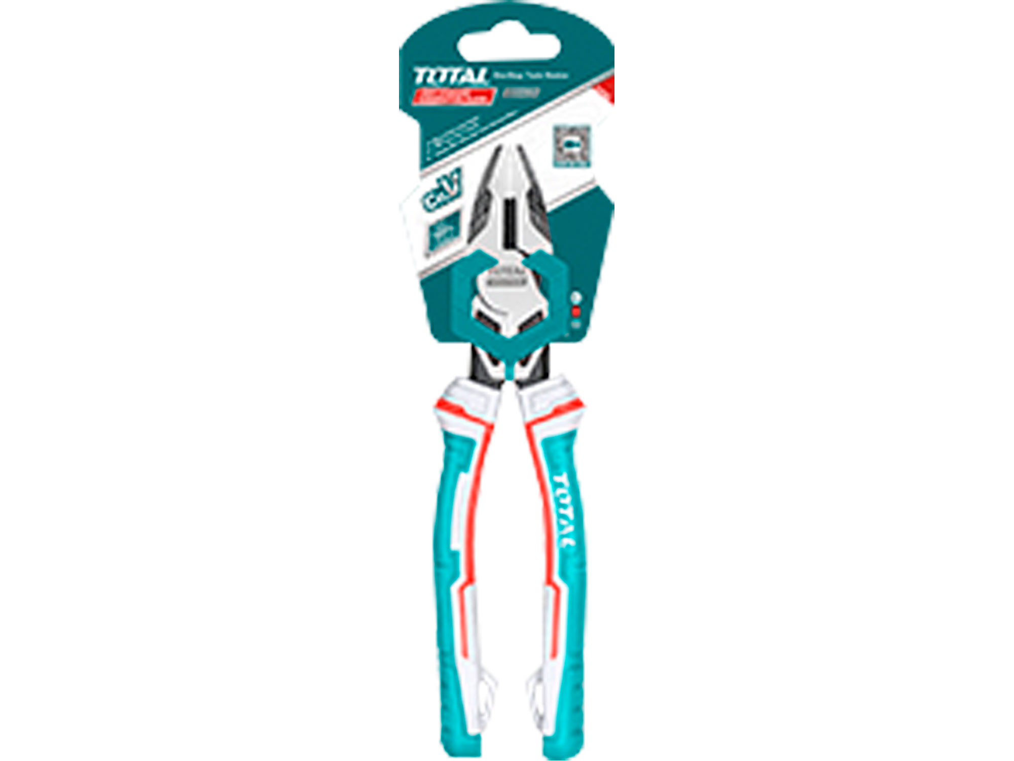 Total Szczypce uniwersalne, przemysłowe, 240 mm, CrV Total Szczypce uniwersalne, przemysłowe, 240 mm, CrV