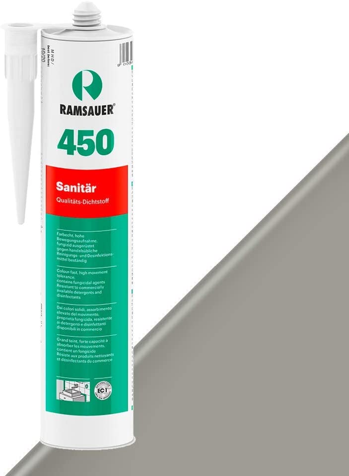 Ramsauer Sanitary 450, 310 ml, cementowo-szary Ramsauer Sanitary 450, 310 ml, cementowo-szary