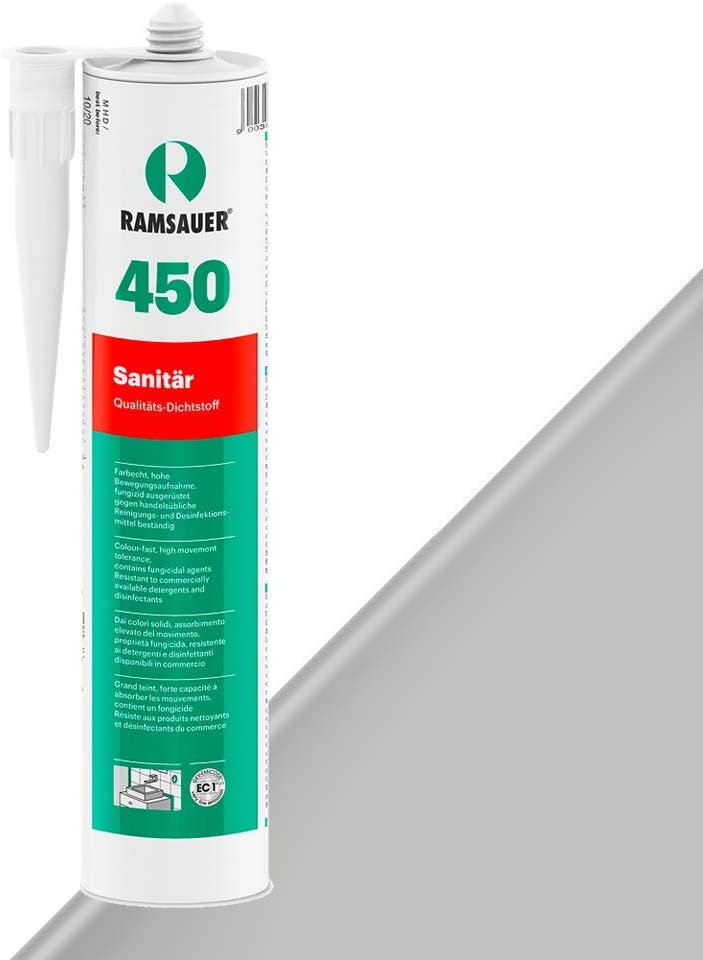 Ramsauer Sanitary 450, 310 ml, cementowo-szary Ramsauer Sanitary 450, 310 ml, cementowo-szary