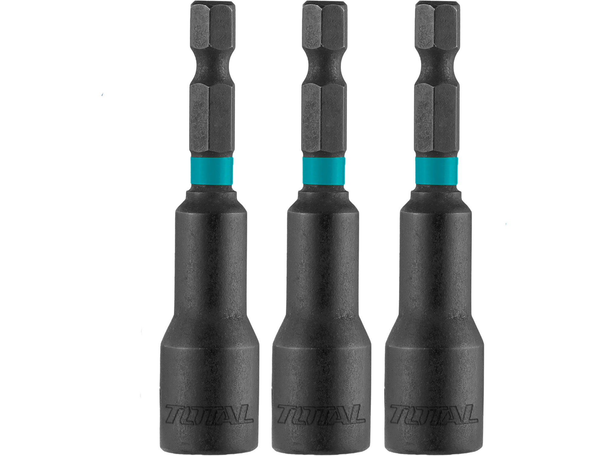 Total Zestaw z 3 magnetycznymi przedłużkami, CrV Total Zestaw z 3 magnetycznymi przedłużkami, CrV