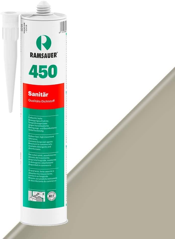 Ramsauer Sanitary 450, 310 ml, cementowo-szary Ramsauer Sanitary 450, 310 ml, cementowo-szary
