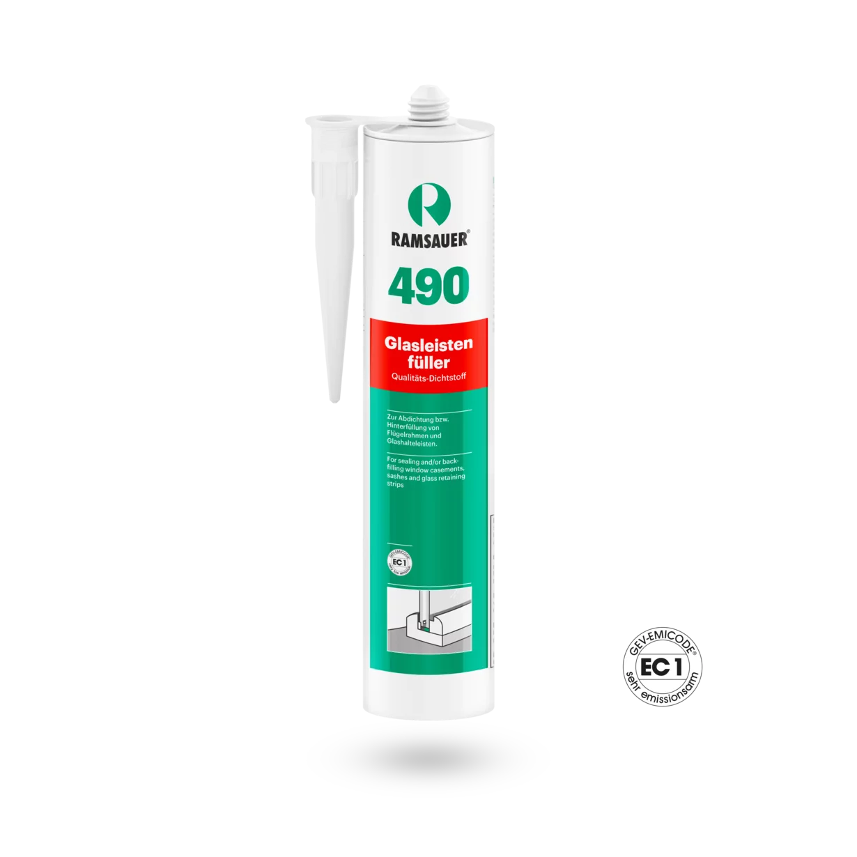 Ramsauer 490 wypełniacz do listew przyszybowych, 310 ml Ramsauer 490 wypełniacz do listew przyszybowych, 310 ml