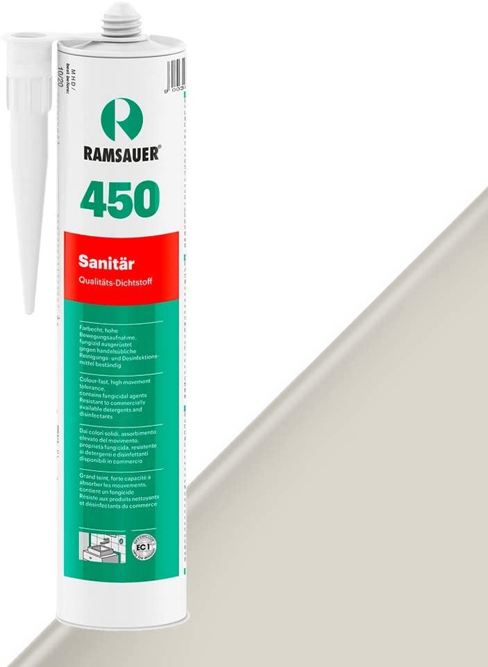 Ramsauer Sanitary 450, 310 ml, cementowo-szary Ramsauer Sanitary 450, 310 ml, cementowo-szary