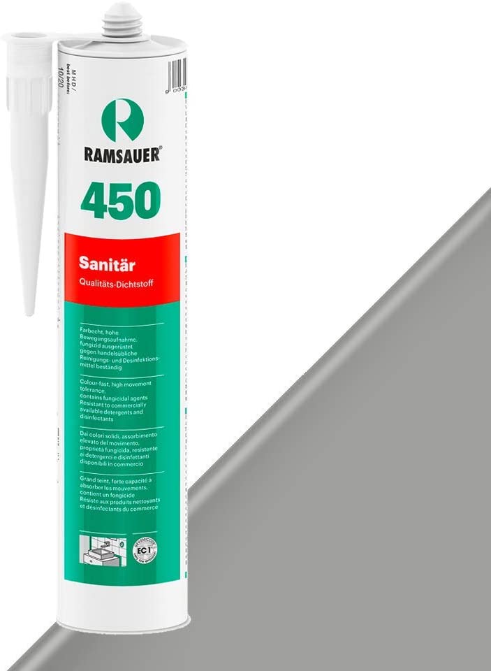 Ramsauer Sanitary 450, 310 ml, cementowo-szary Ramsauer Sanitary 450, 310 ml, cementowo-szary