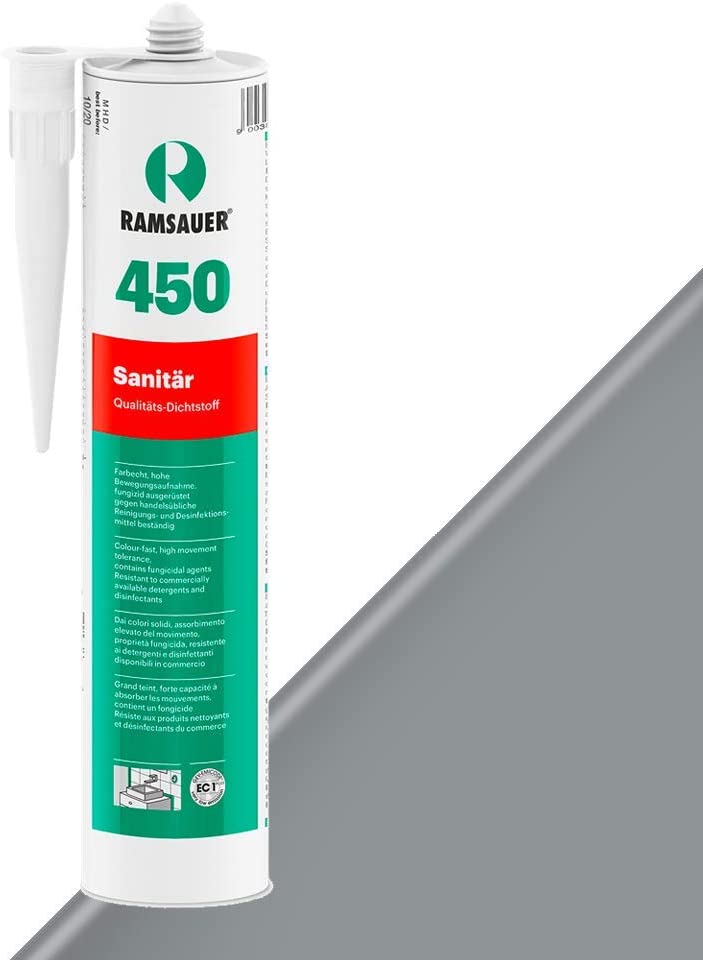 Ramsauer Sanitary 450, 310 ml, cementowo-szary Ramsauer Sanitary 450, 310 ml, cementowo-szary