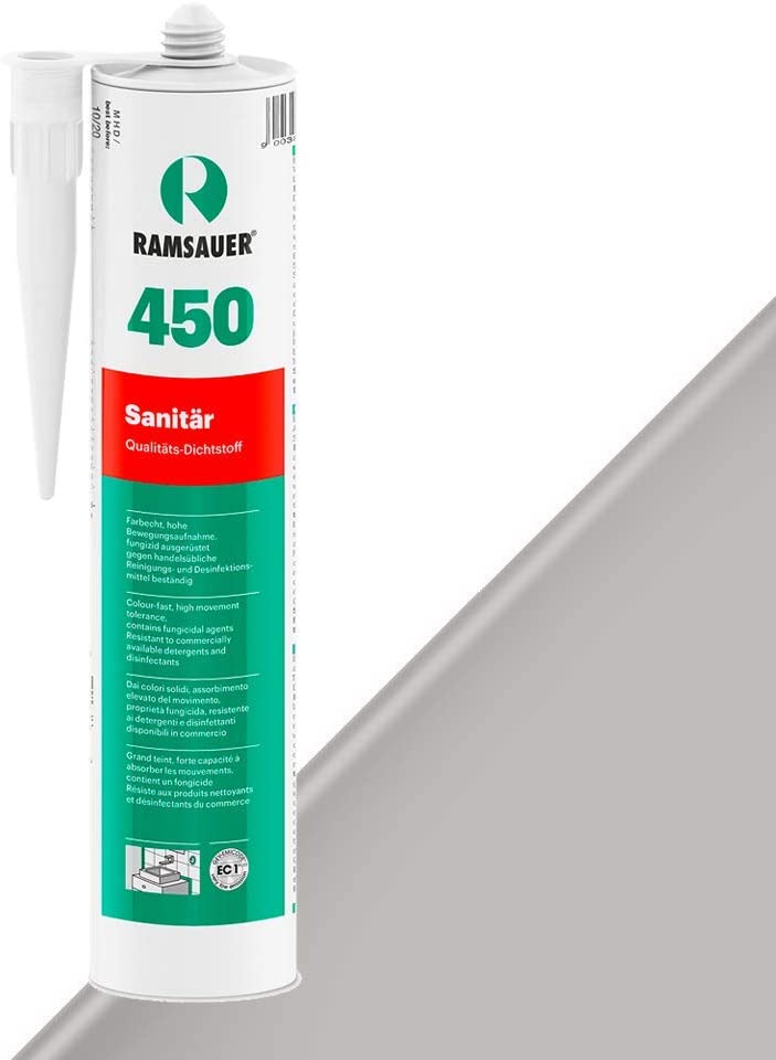 Ramsauer Sanitary 450, 310 ml, cementowo-szary Ramsauer Sanitary 450, 310 ml, cementowo-szary