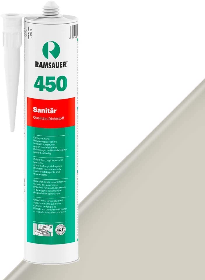 Ramsauer Sanitary 450, 310 ml, cementowo-szary Ramsauer Sanitary 450, 310 ml, cementowo-szary